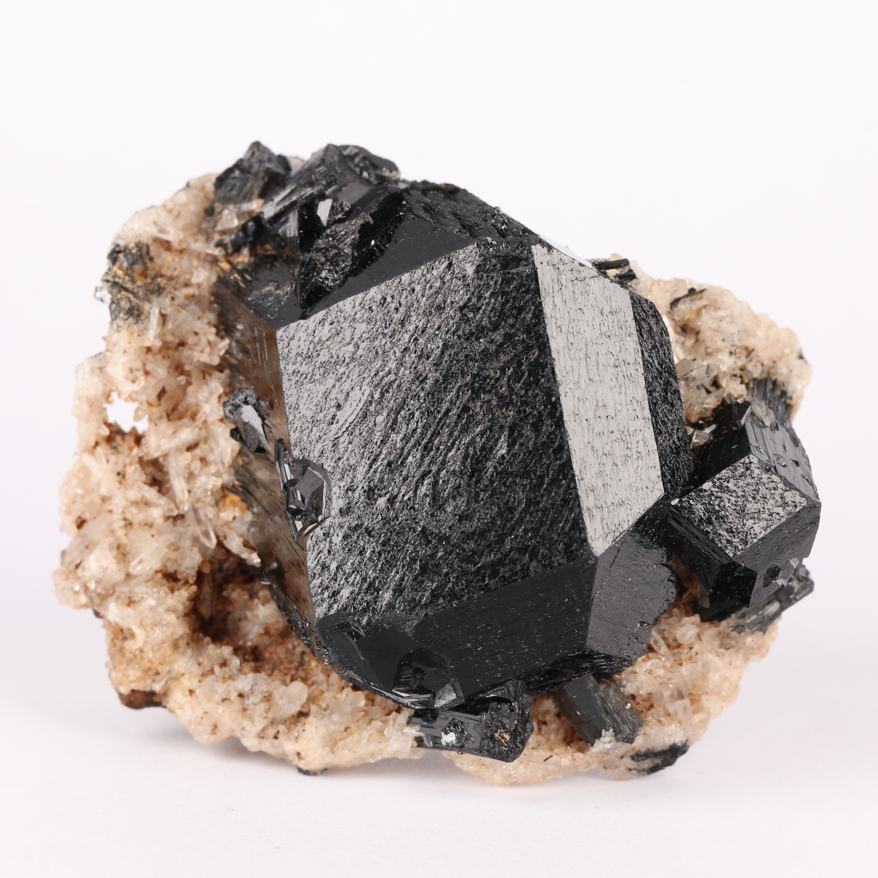 Schorl With Quartz
