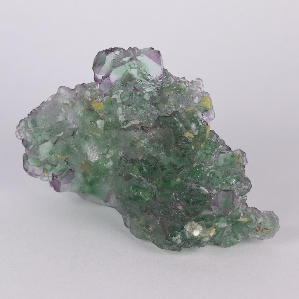 Muscovite On Fluorite