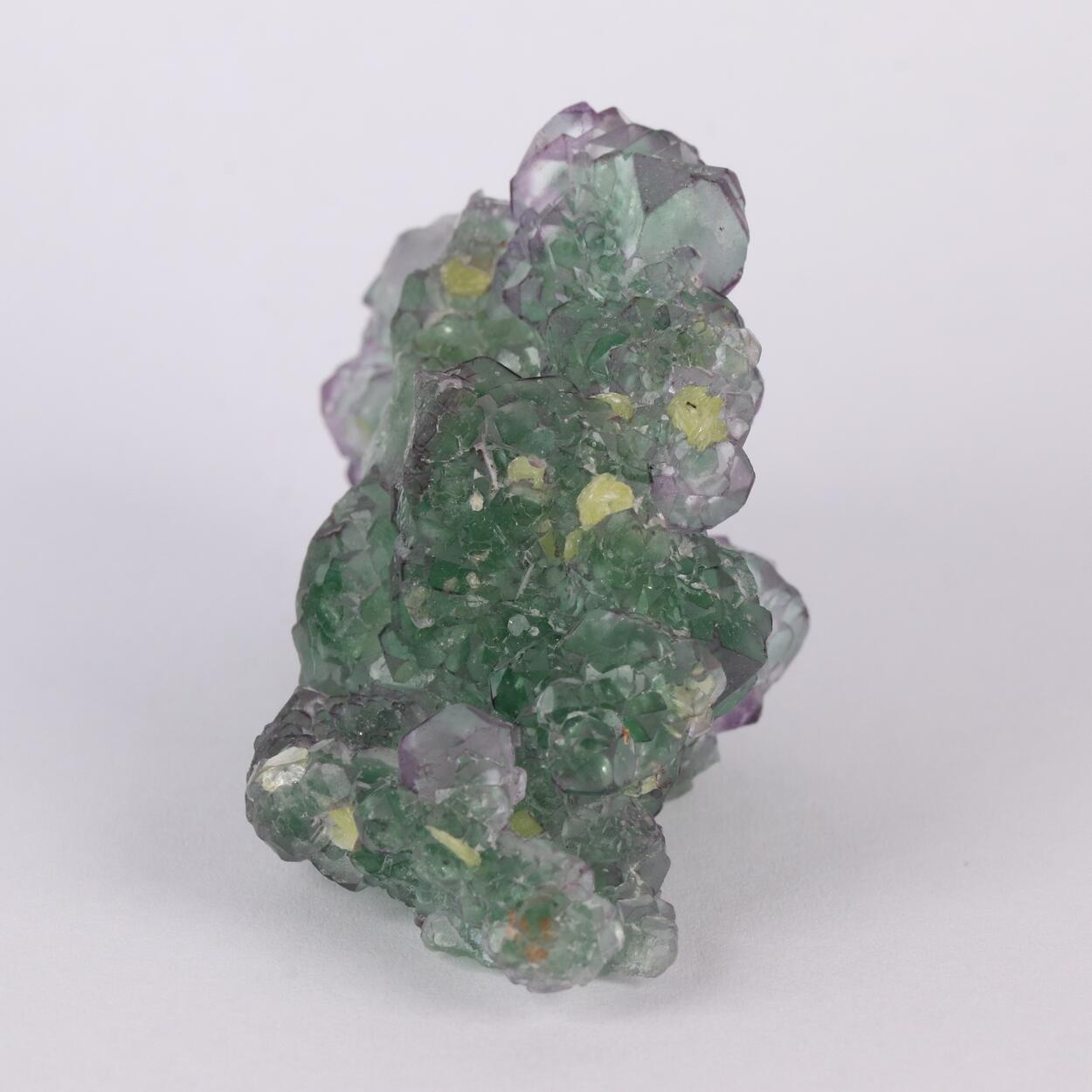 Muscovite On Fluorite