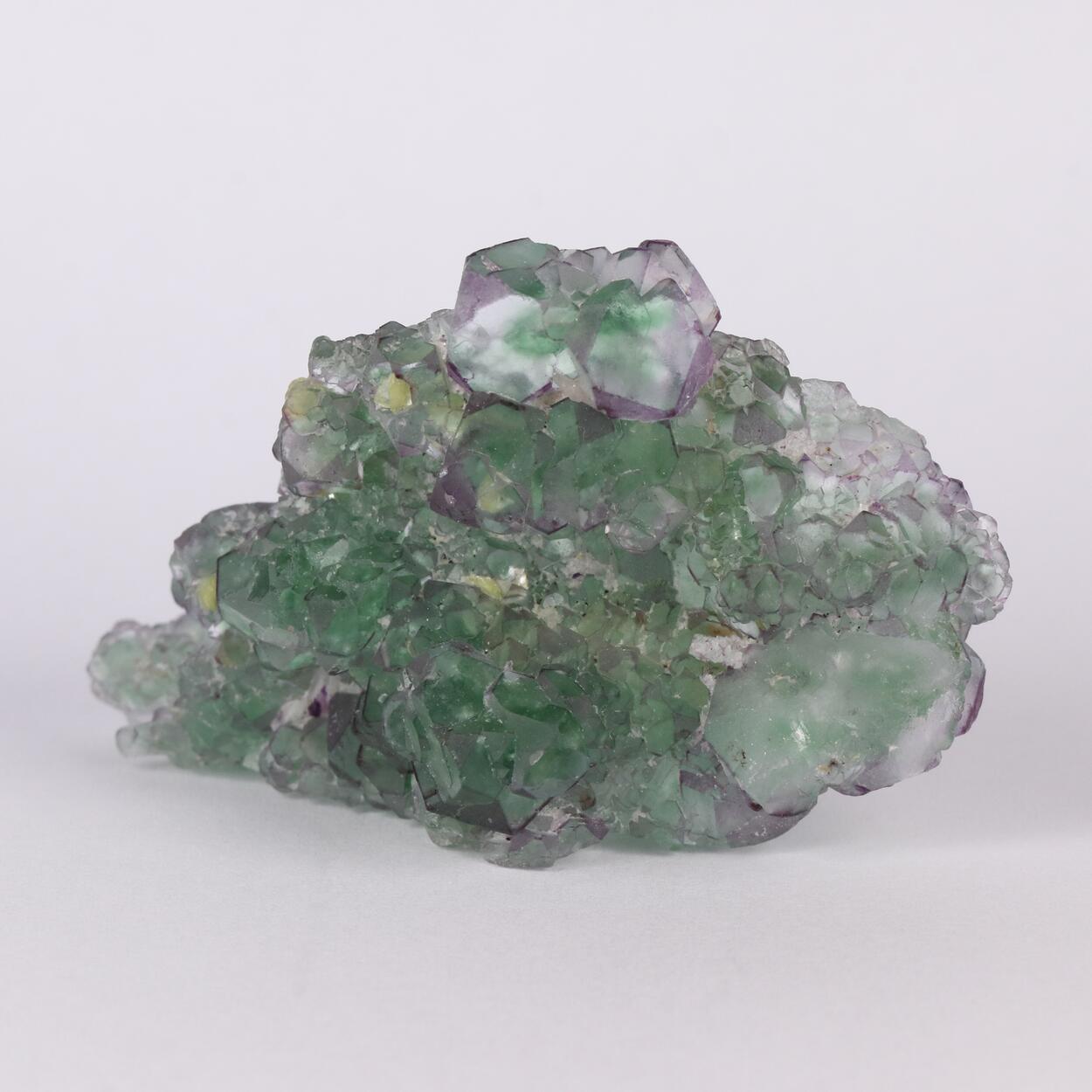 Muscovite On Fluorite