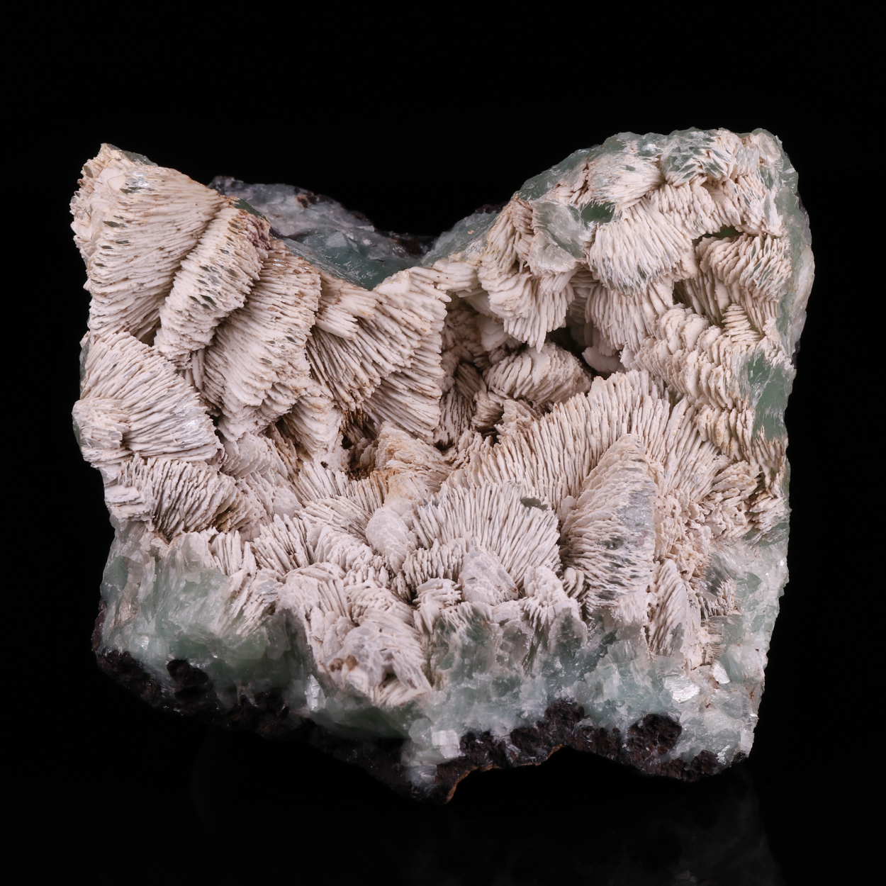 Hydrozincite On Tarbuttite