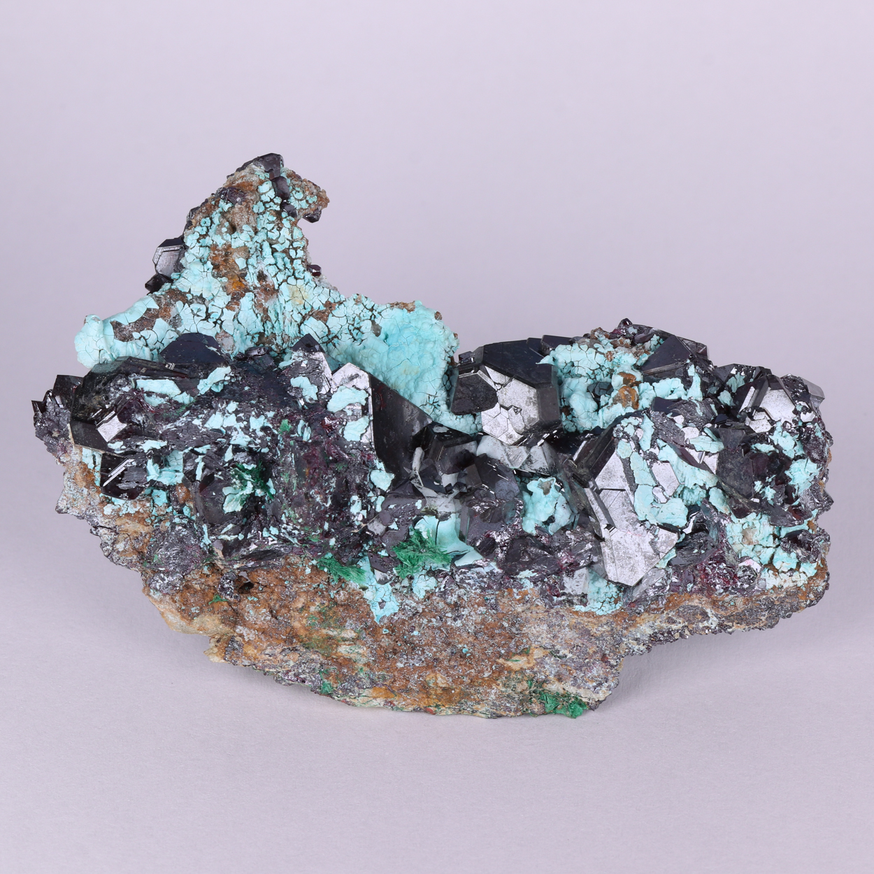 Cuprite & Malachite With Chrysocolla