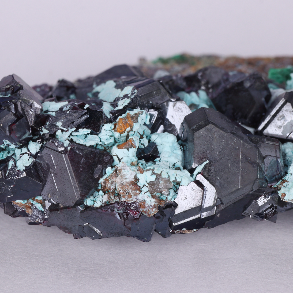 Cuprite & Malachite With Chrysocolla