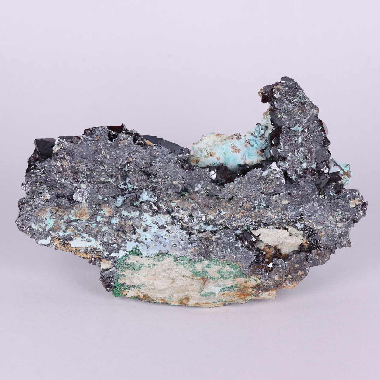 Cuprite & Malachite With Chrysocolla