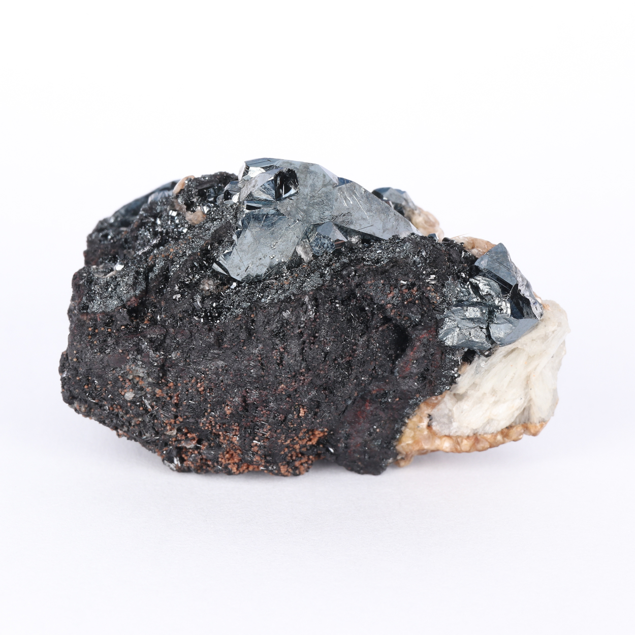 Bementite & Andradite With Hematite & Gaudefroyite