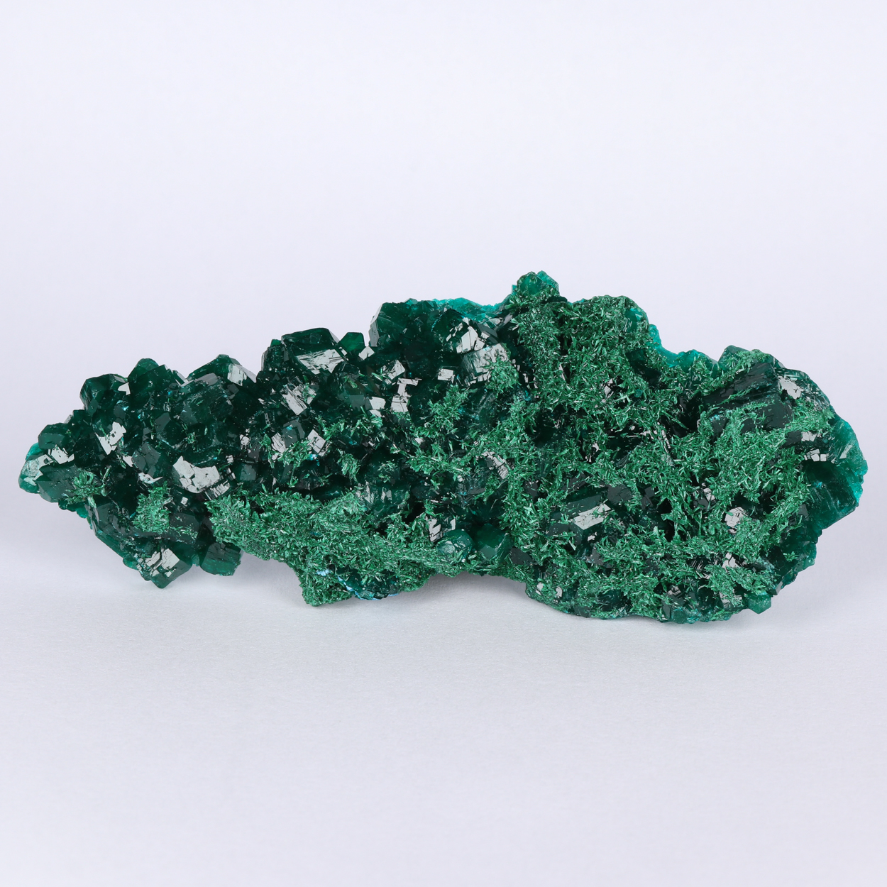 Malachite On Dioptase