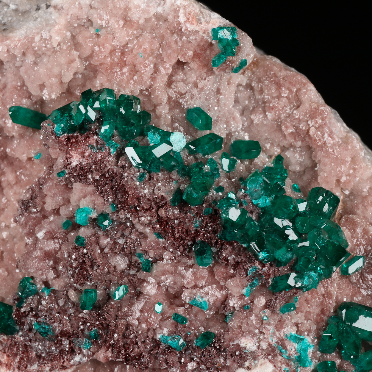 Dioptase & Dolomite