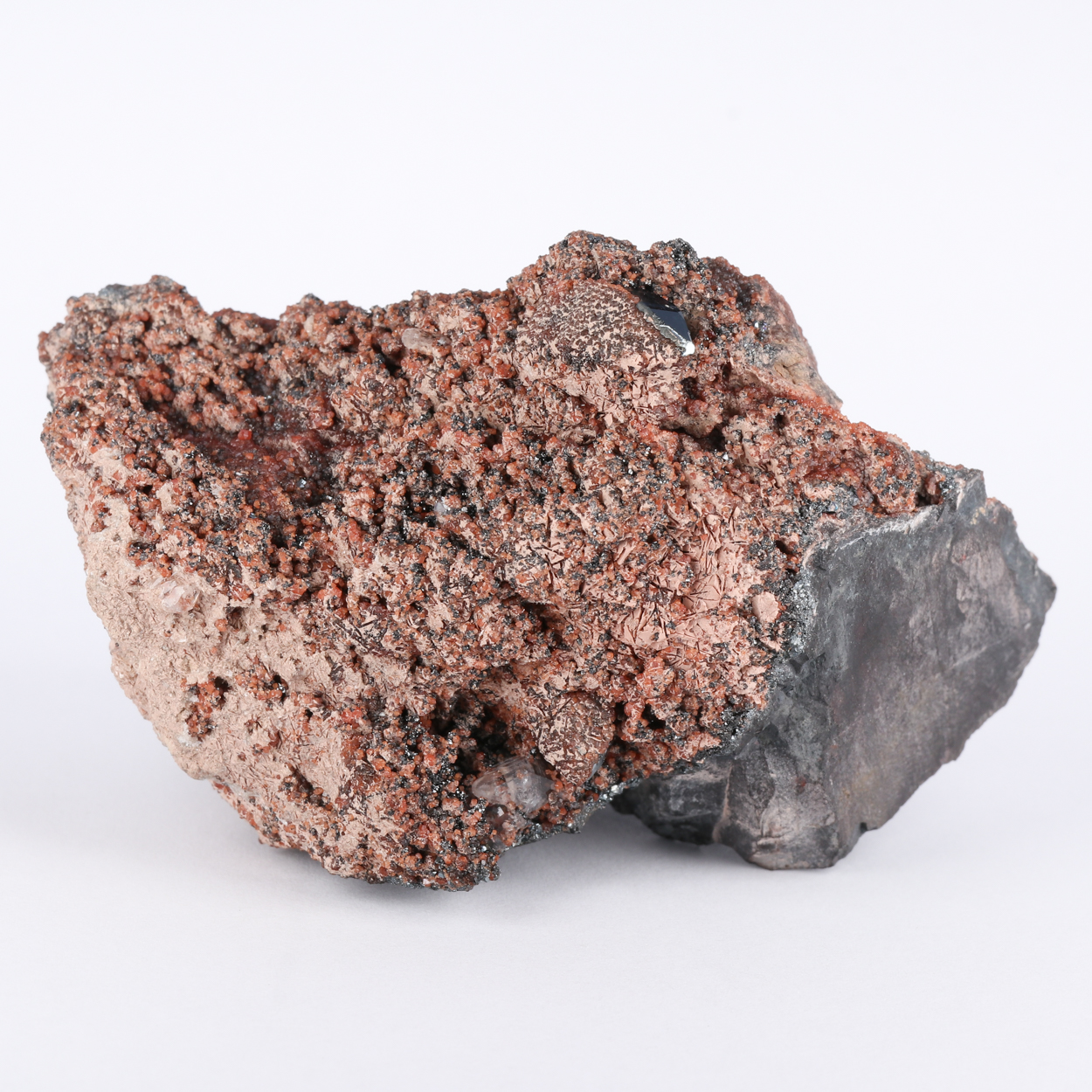Andradite On Hematite & Hausmannite
