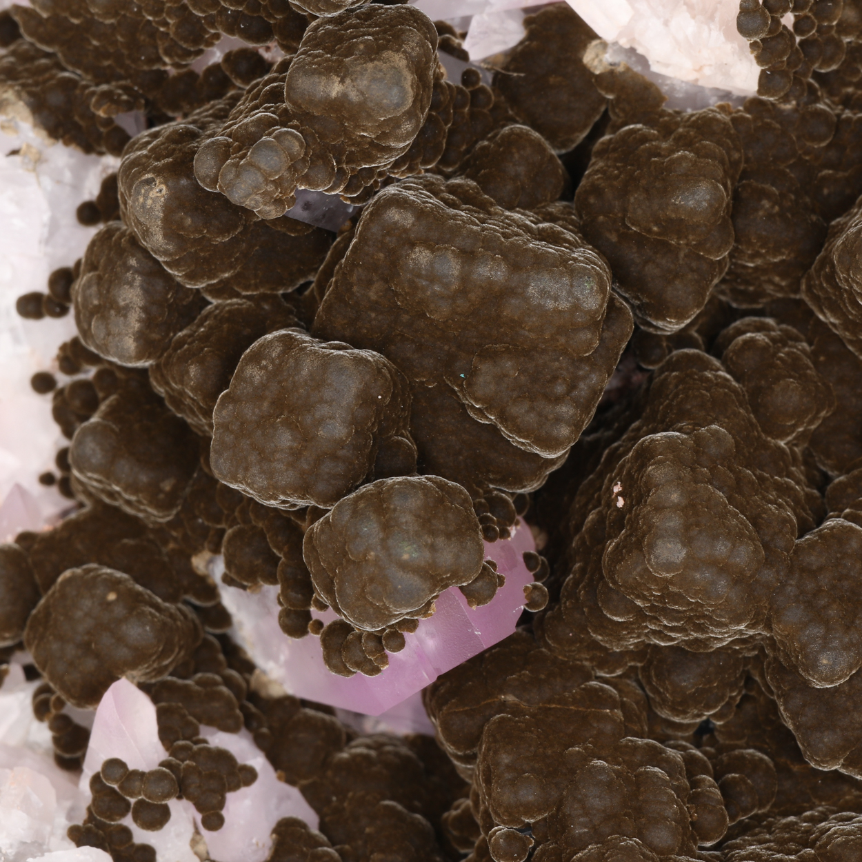 Kolwezite On Cobaltoan Calcite