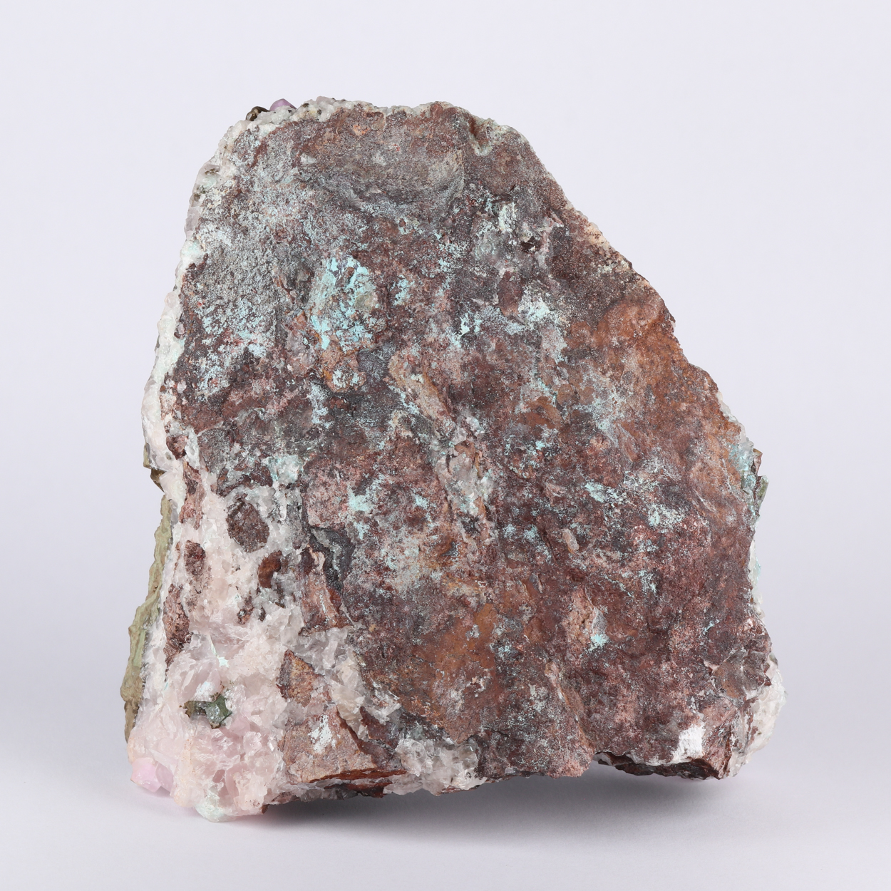 Kolwezite On Cobaltoan Calcite