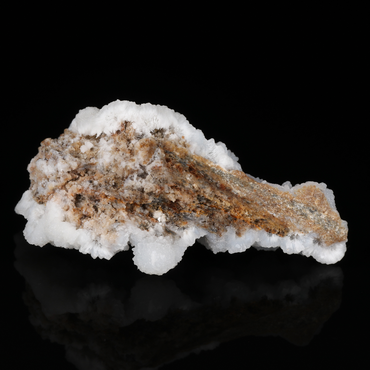 Quartz Psm Hemimorphite On Smithsonite
