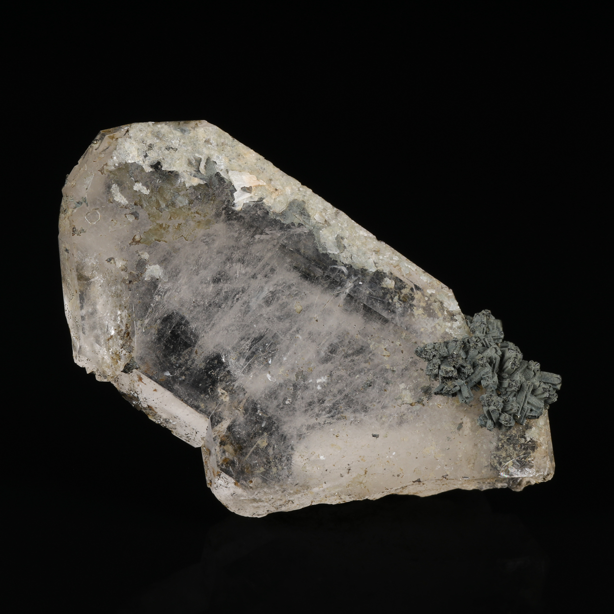 Chamosite On Quartz