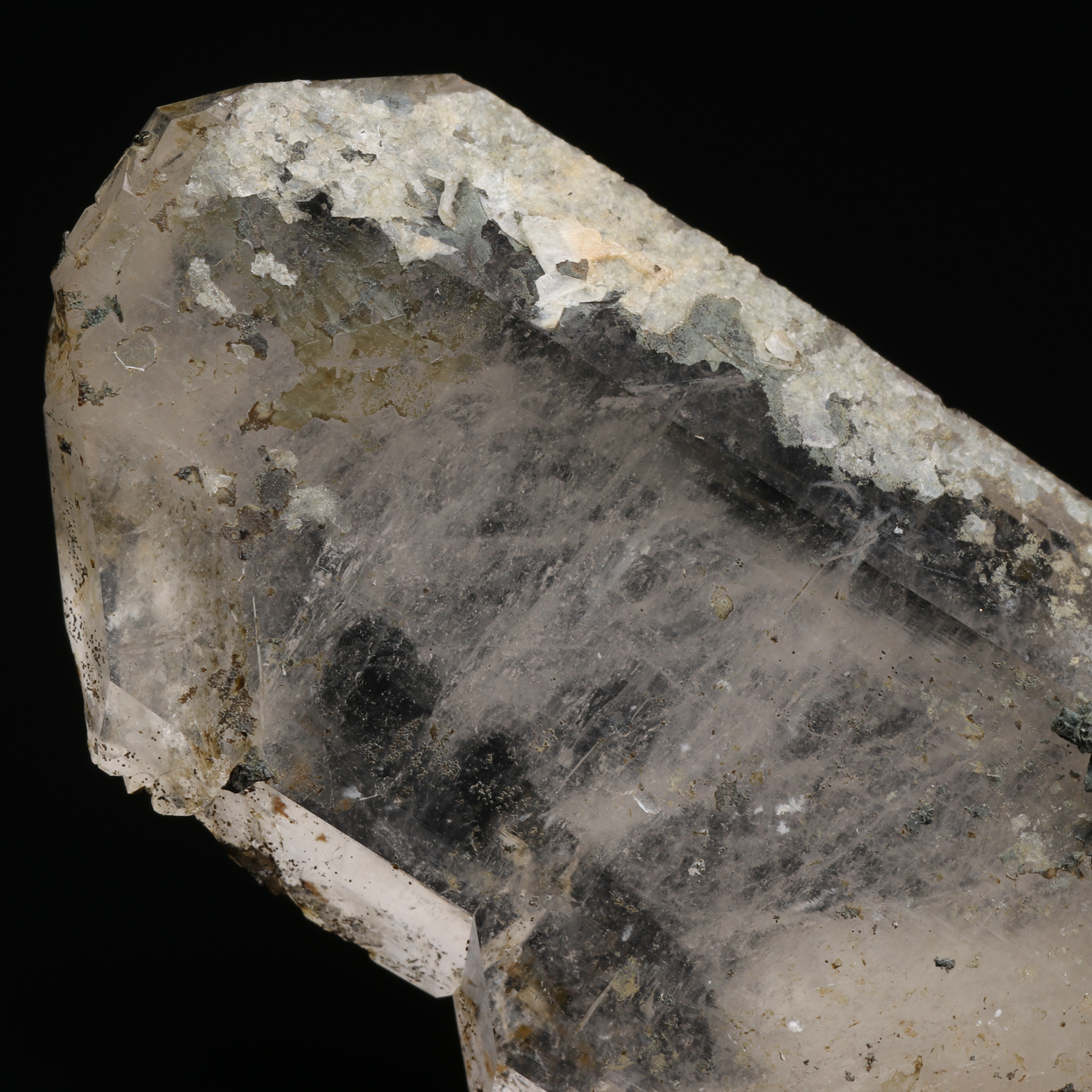 Chamosite On Quartz