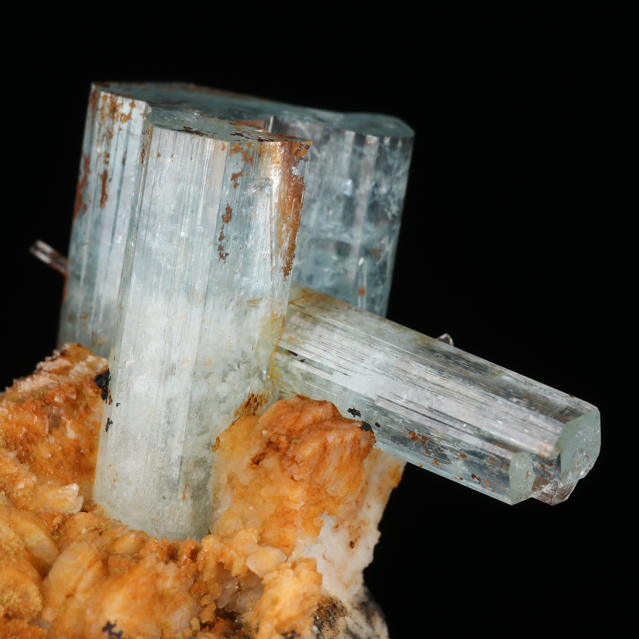 Aquamarine & Feldspar