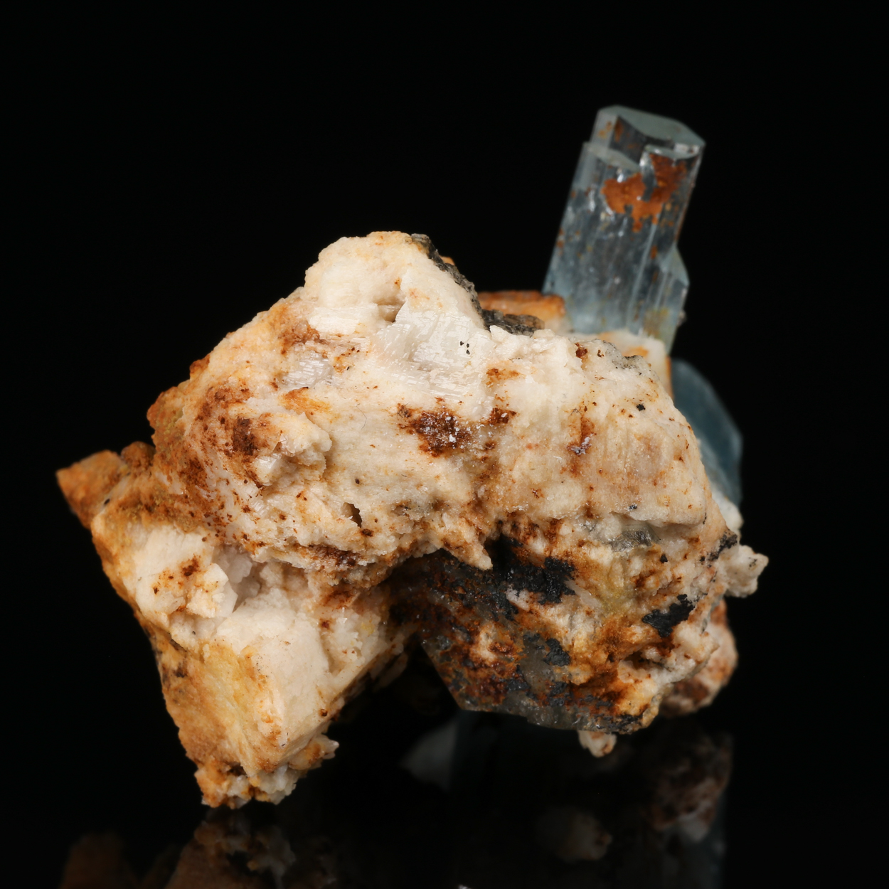 Aquamarine & Feldspar