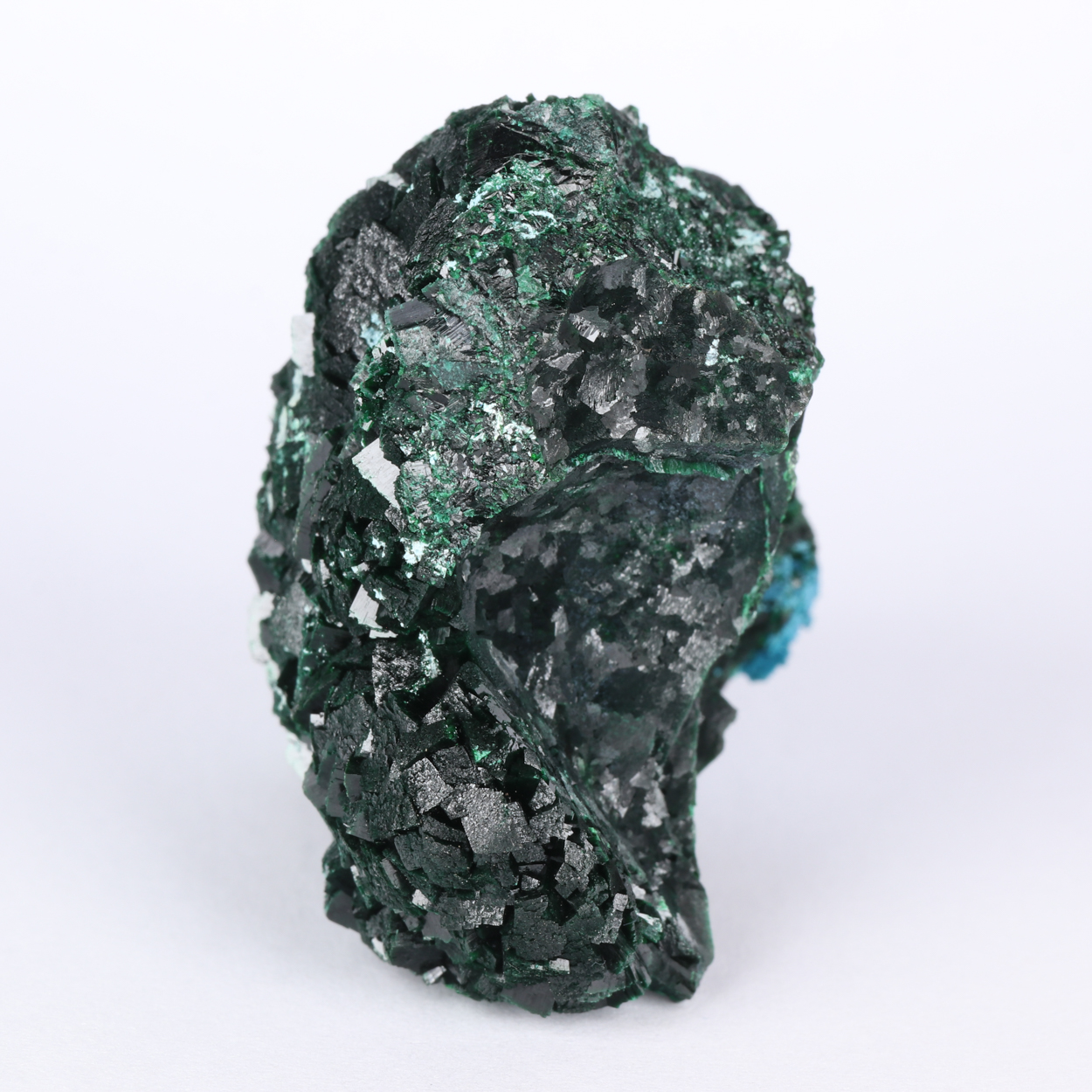 Plancheite With Shattuckite & Malachite