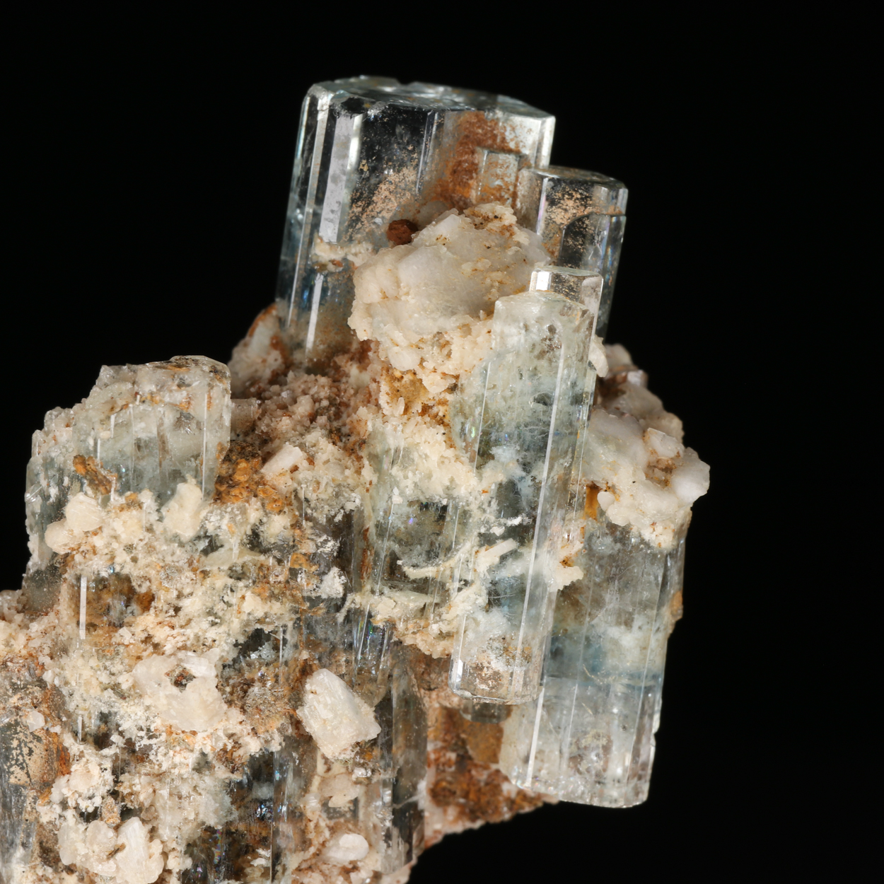 Aquamarine & Feldspar