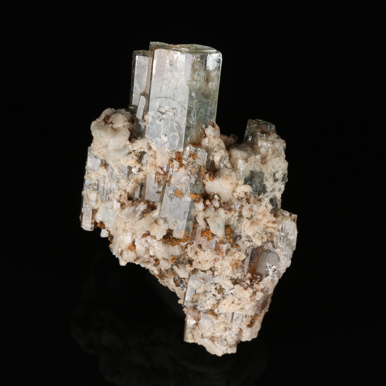 Aquamarine & Feldspar