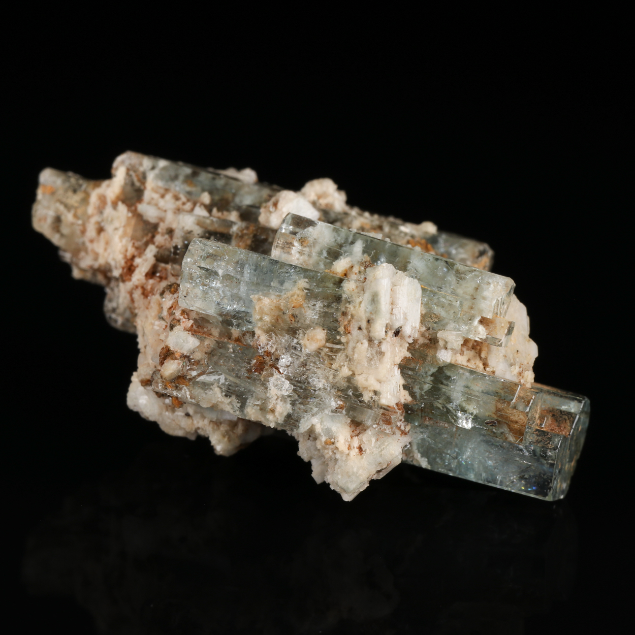 Aquamarine & Feldspar