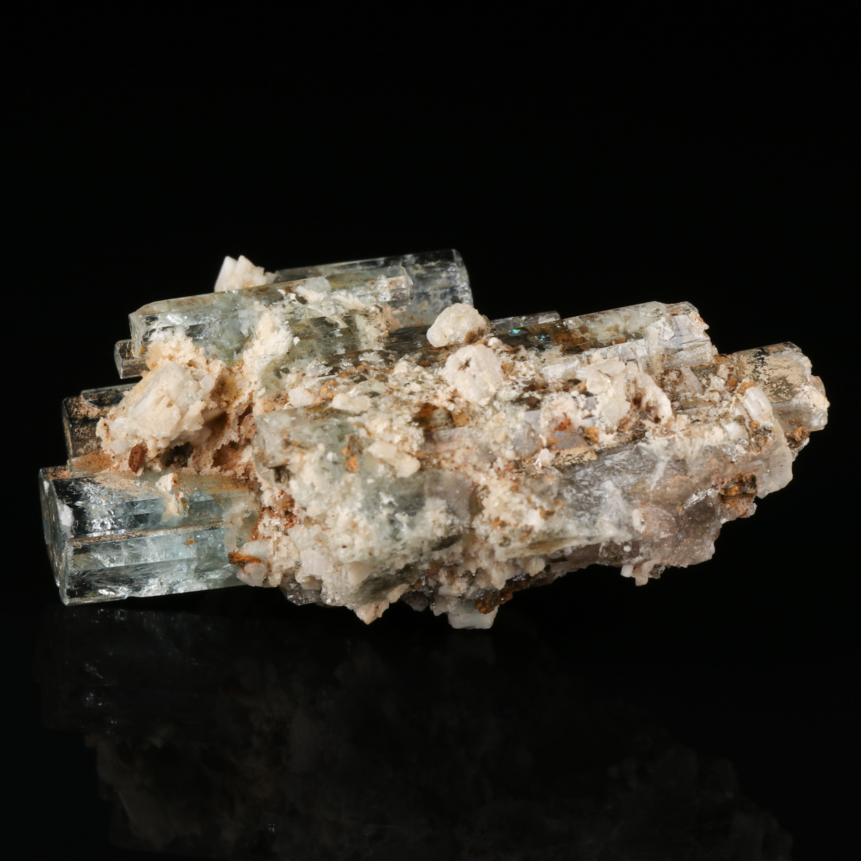 Aquamarine & Feldspar