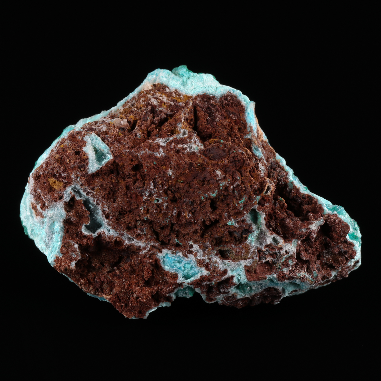 Veszelyite On Hemimorphite With Aurichalcite