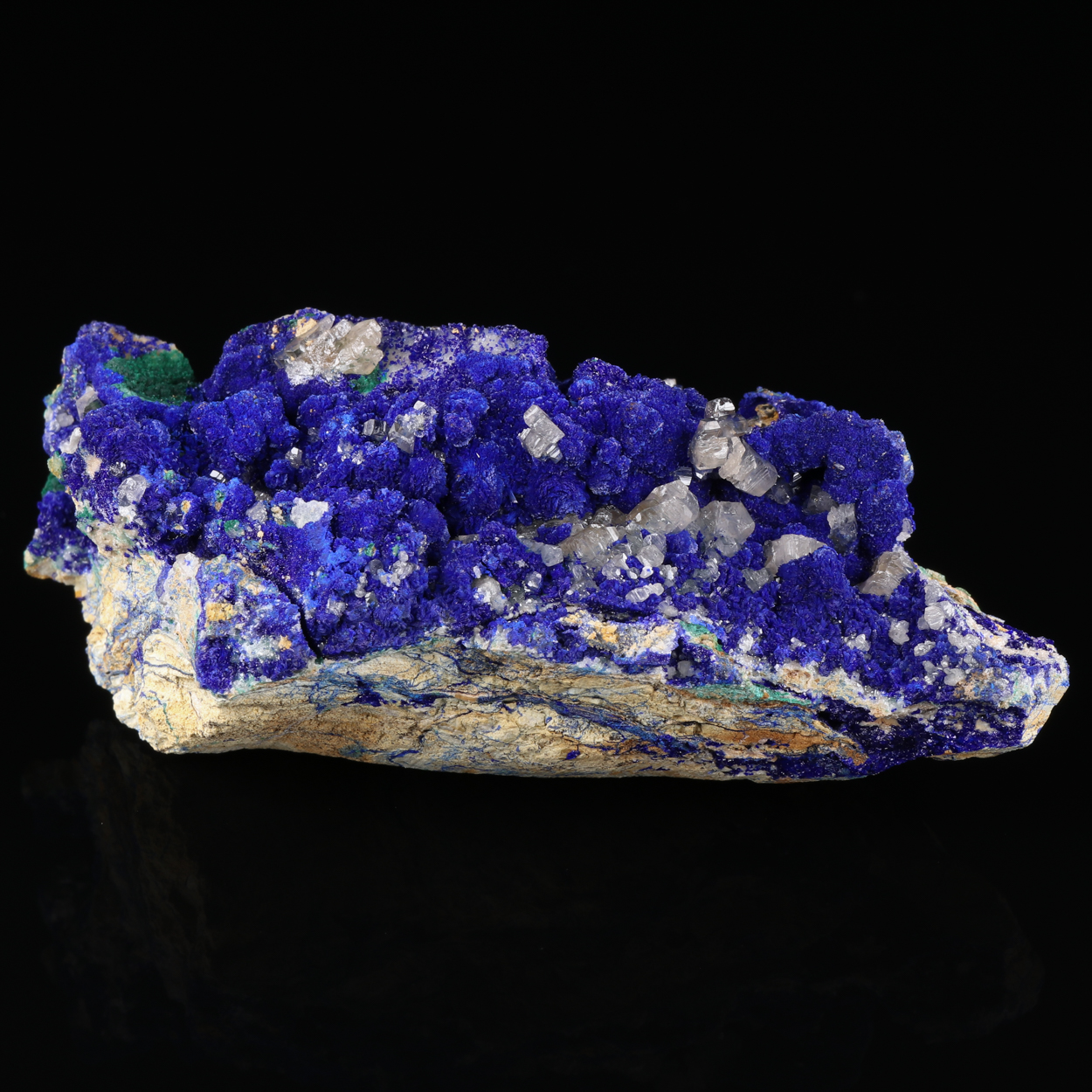 Cerussite On Malachite & Azurite
