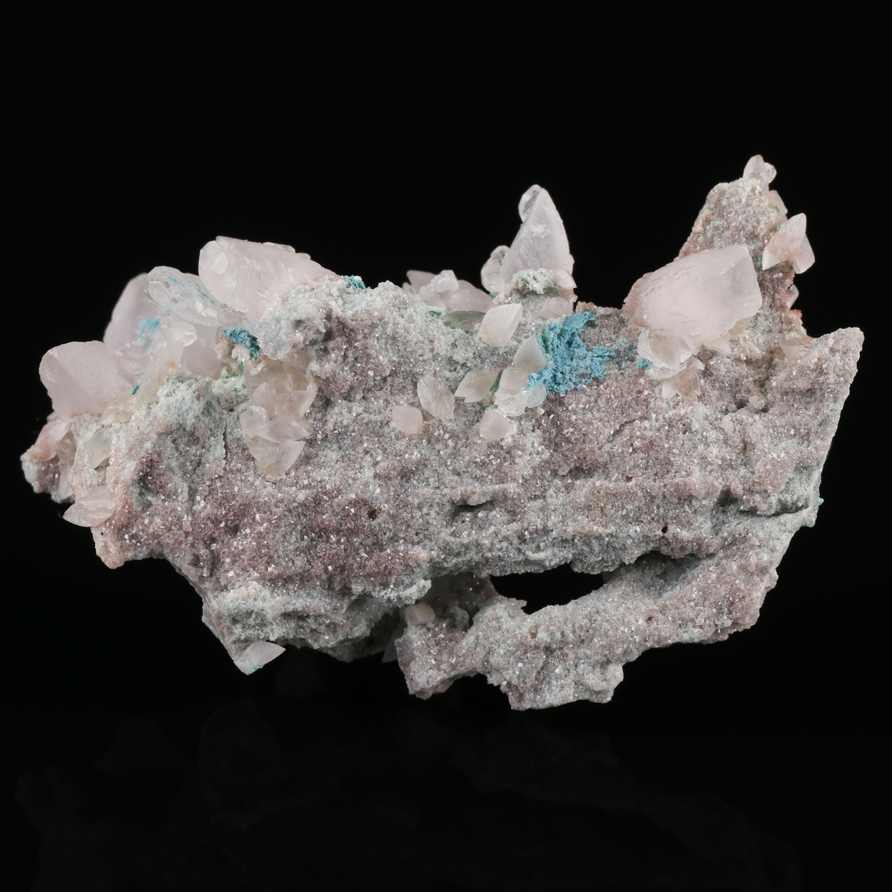 Calcite & Chrysocolla