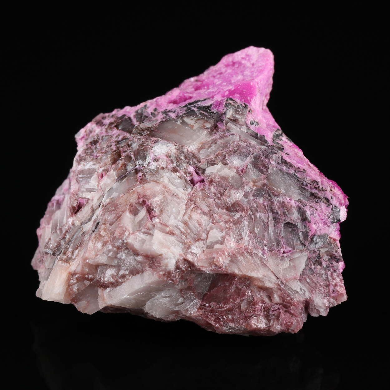 Heterogenite On Cobaltoan Calcite