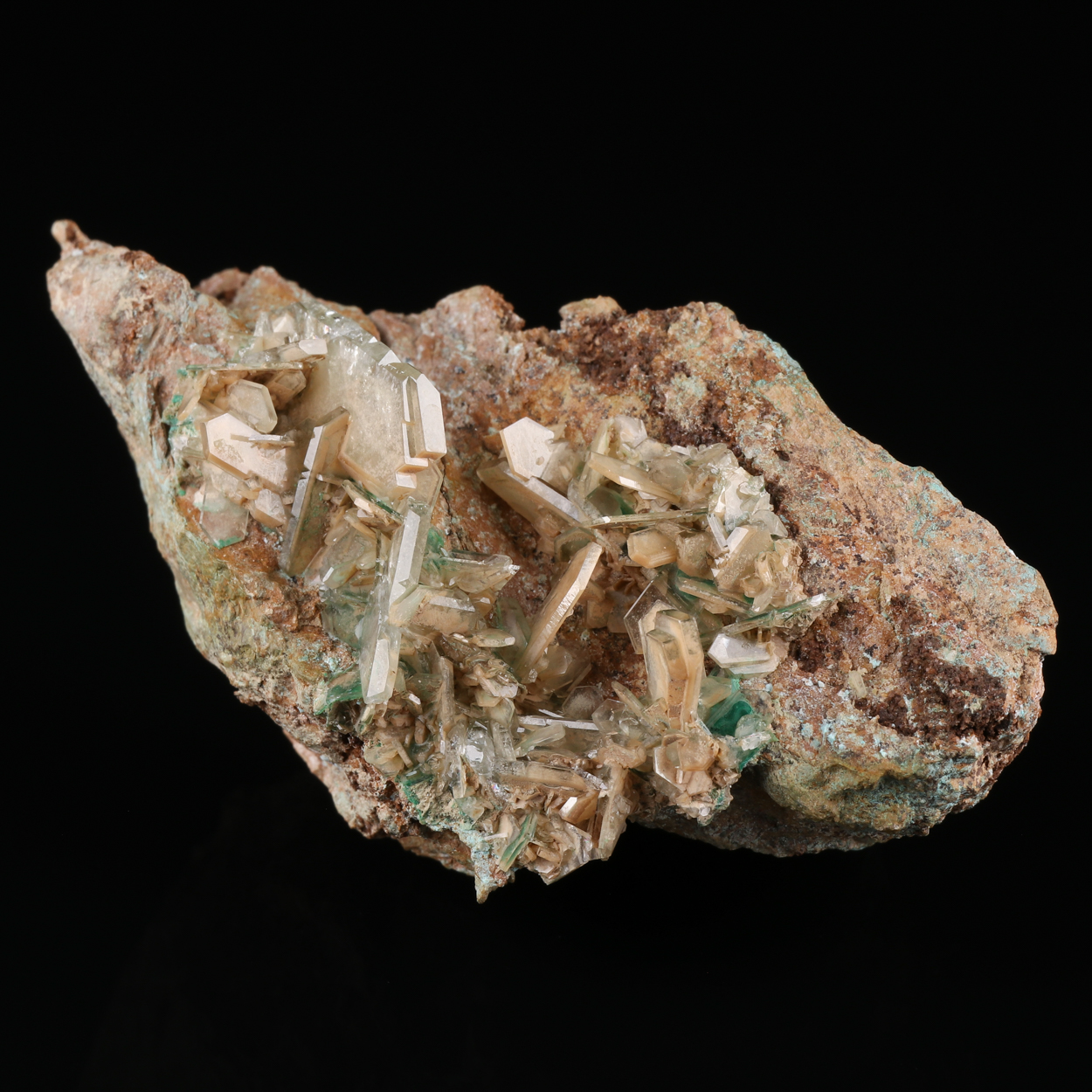 Baryte & Chrysocolla