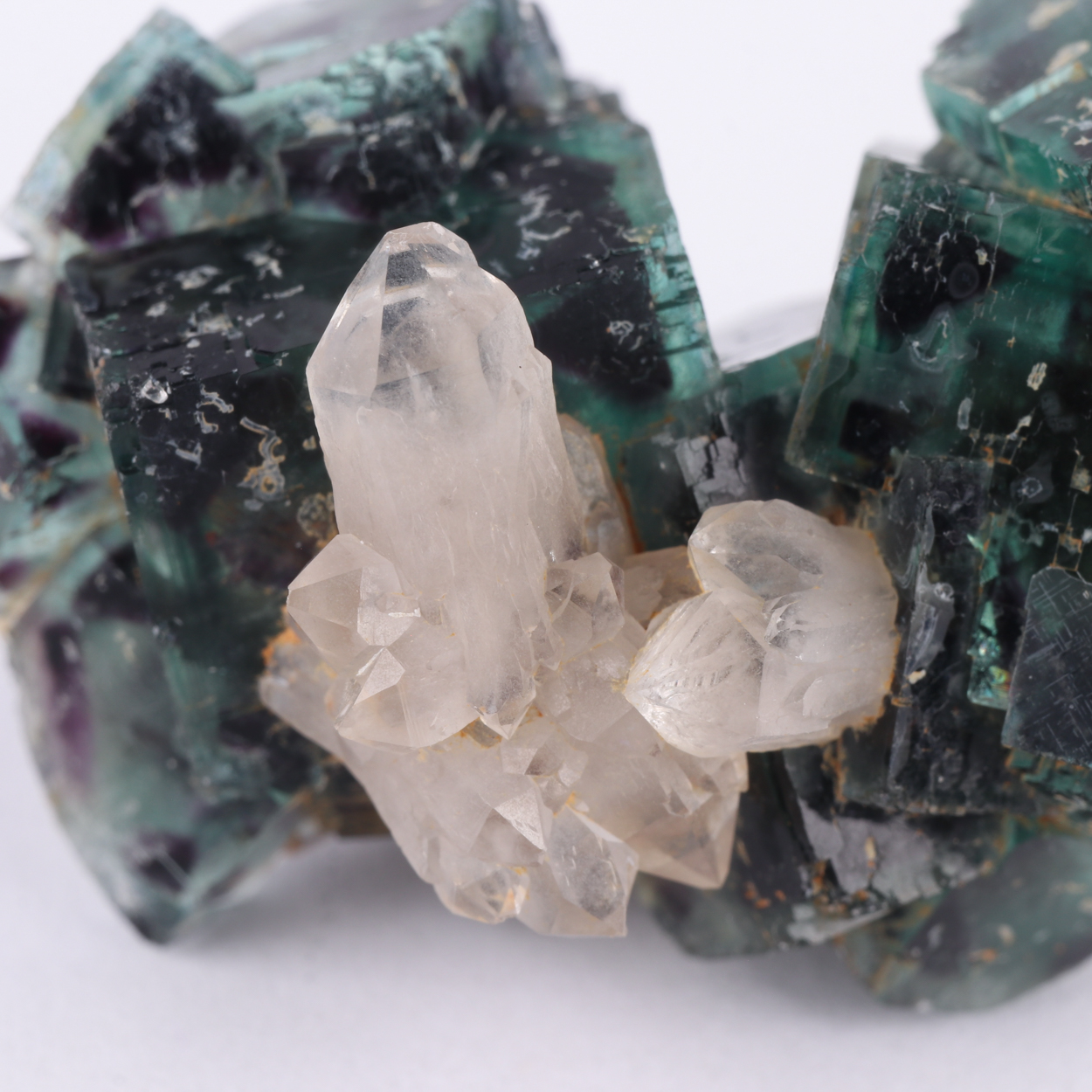 Fluorite & Quartz