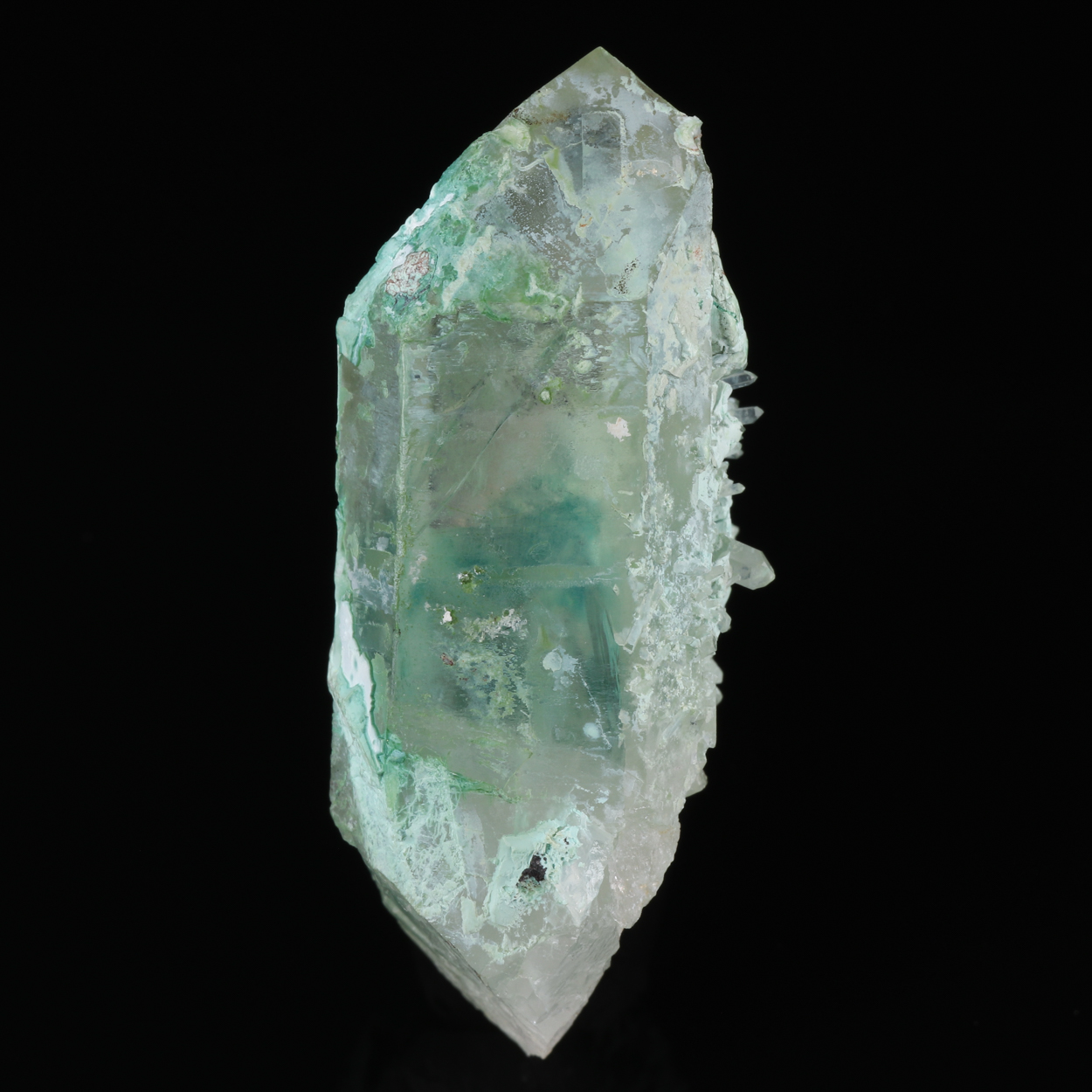 Chrysocolla On Quartz