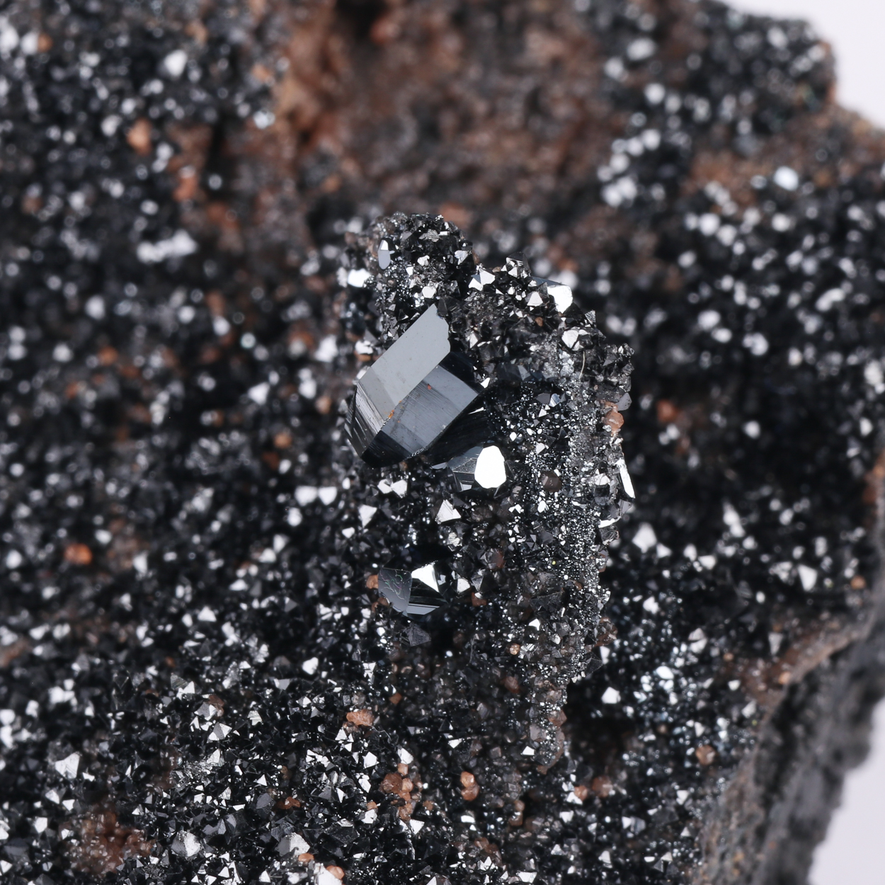 Andradite Hausmannite & Hematite