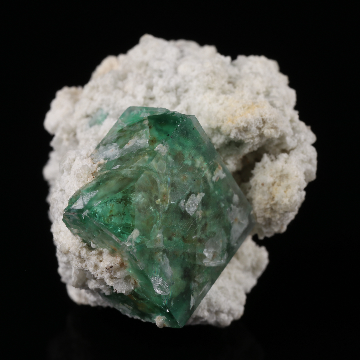 Fluorite On Albite