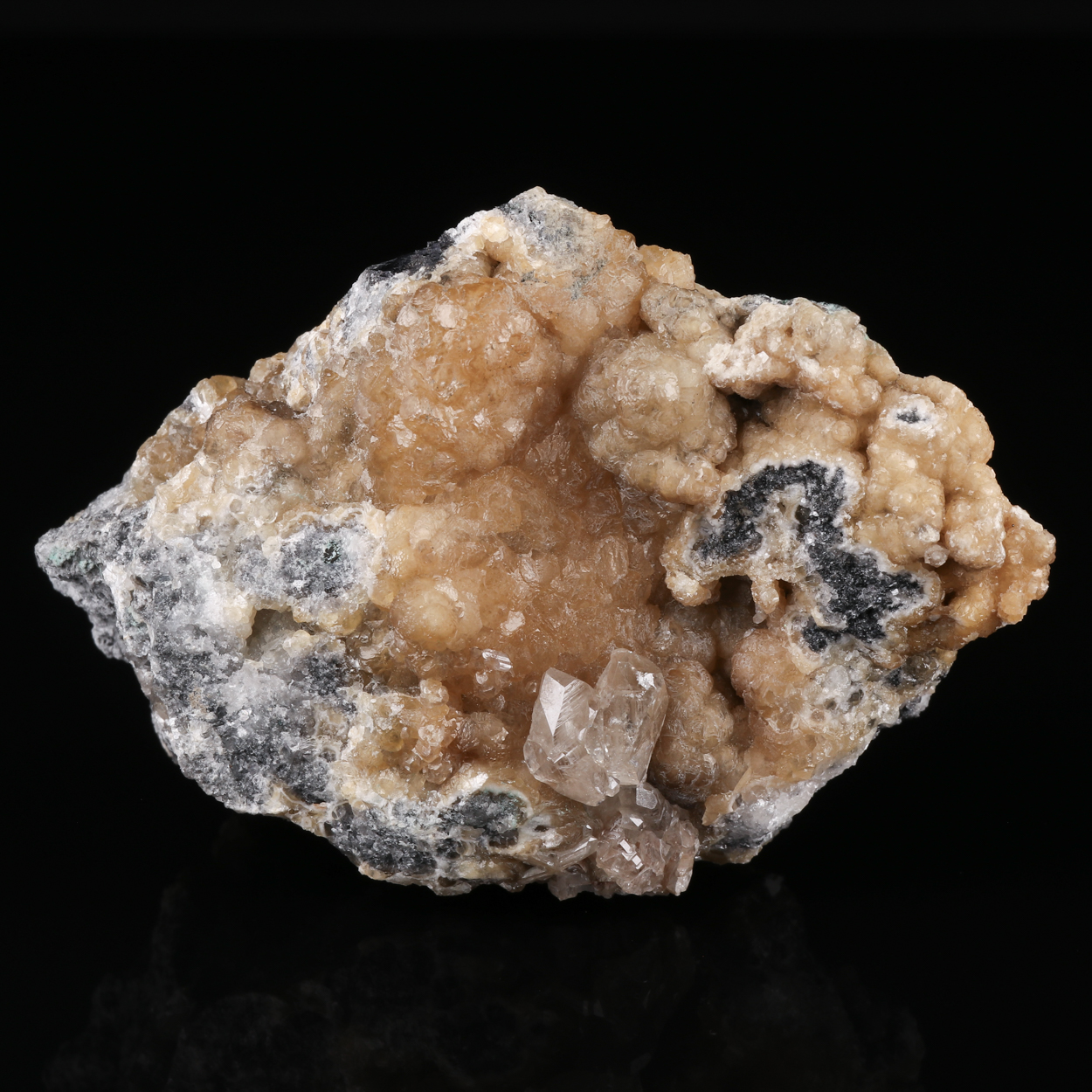Cerussite On Smithsonite