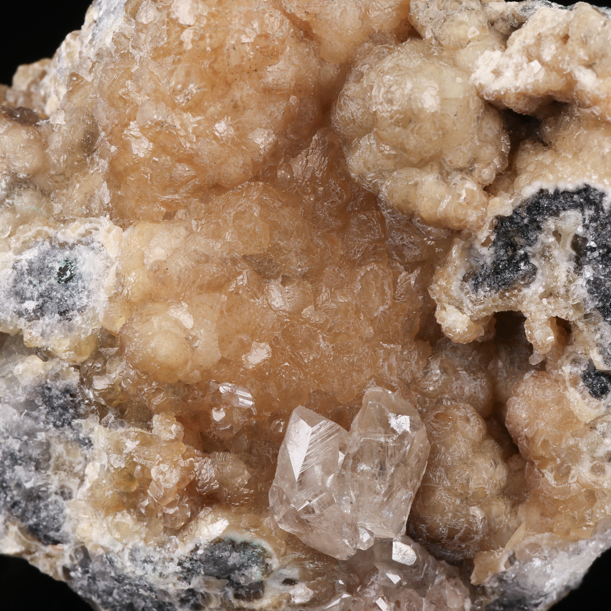 Cerussite On Smithsonite