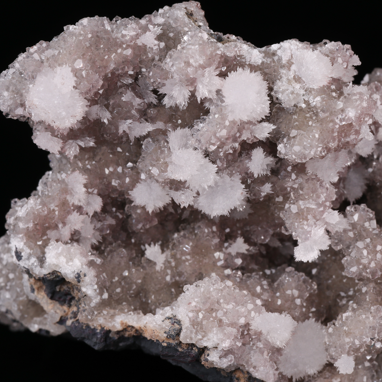 Strontianite On Calcite