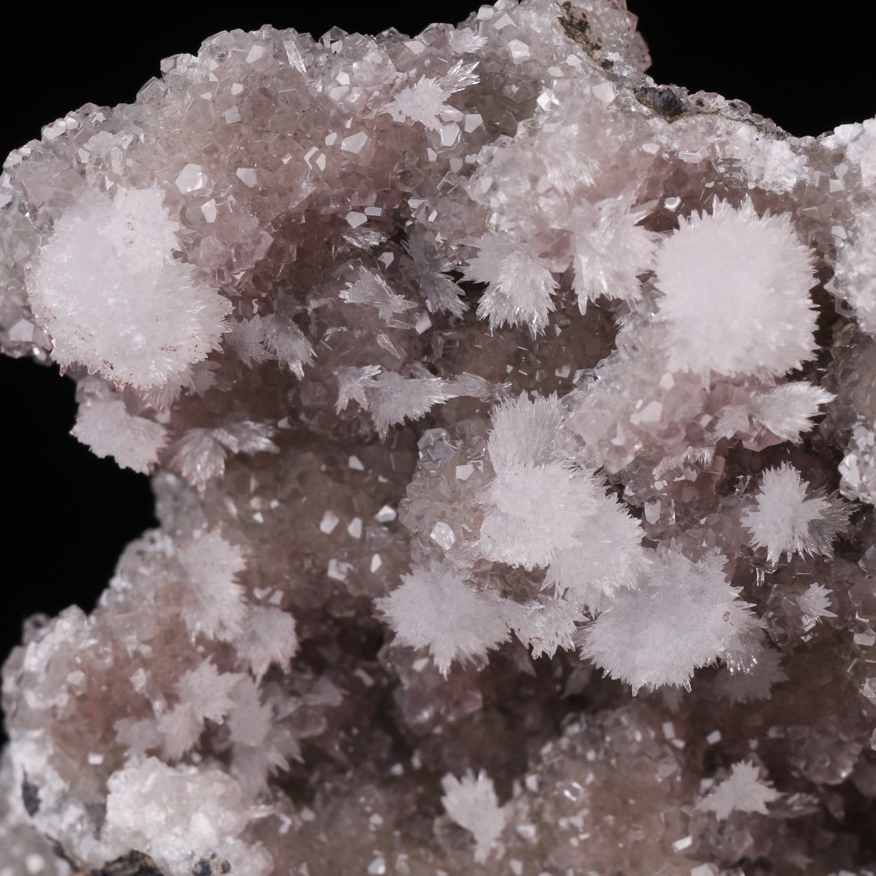 Strontianite On Calcite