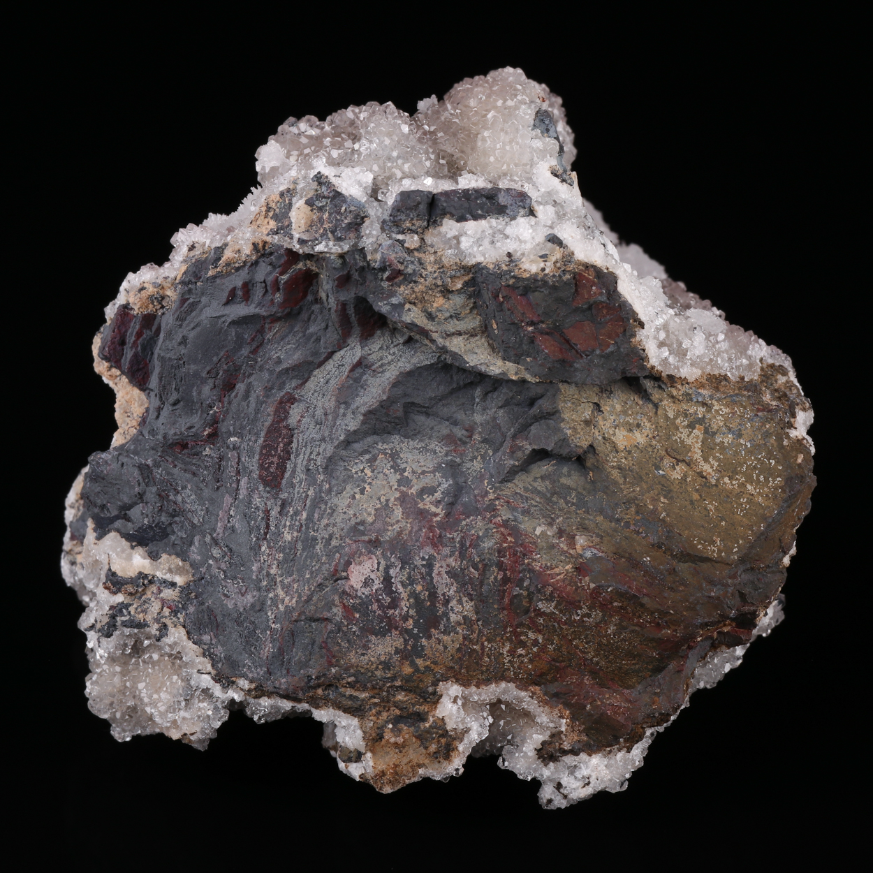 Strontianite On Calcite