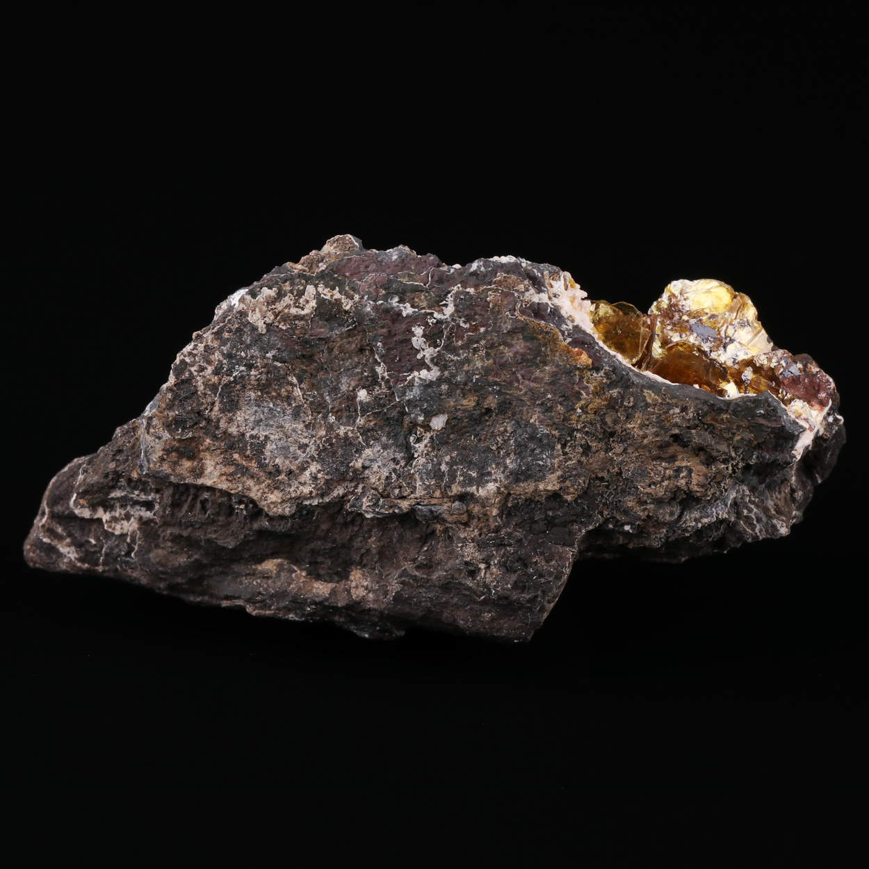 Shigaite On Rhodochrosite