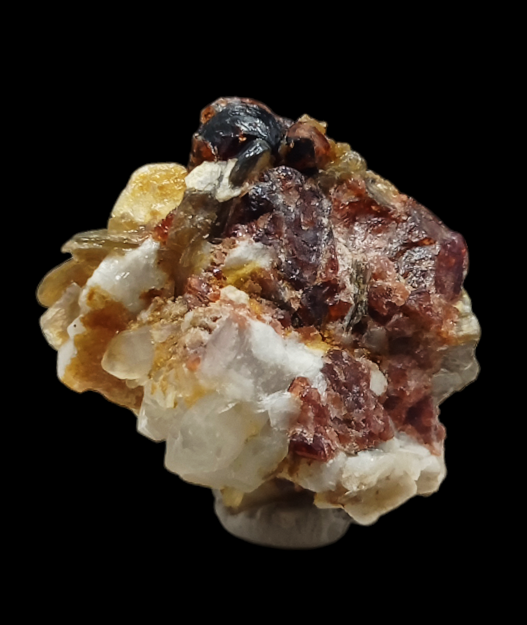 Spessartine Muscovite & Quartz