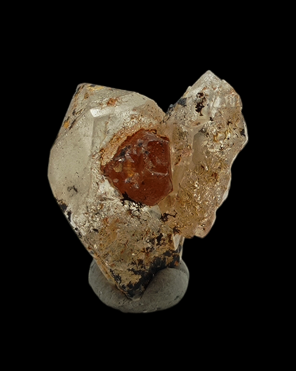 Bastnäsite-(Ce) With Quartz