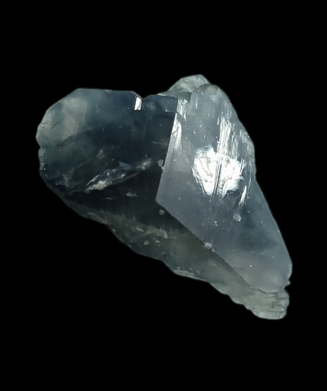 Quartz With Riebeckite Inclusions