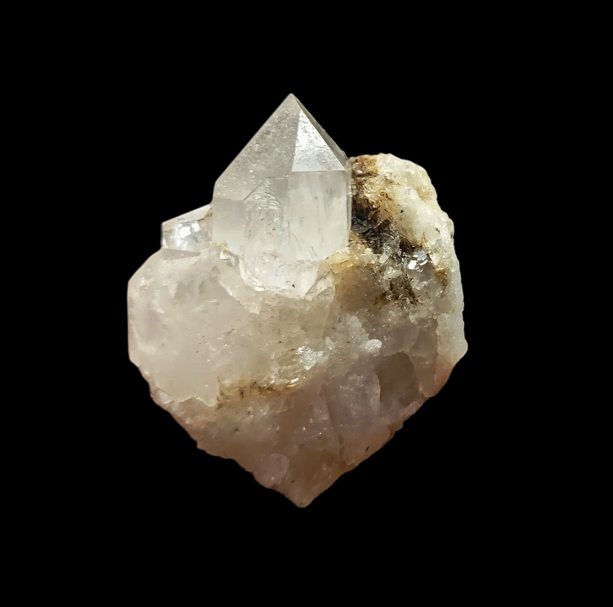 Topaz With Quartz