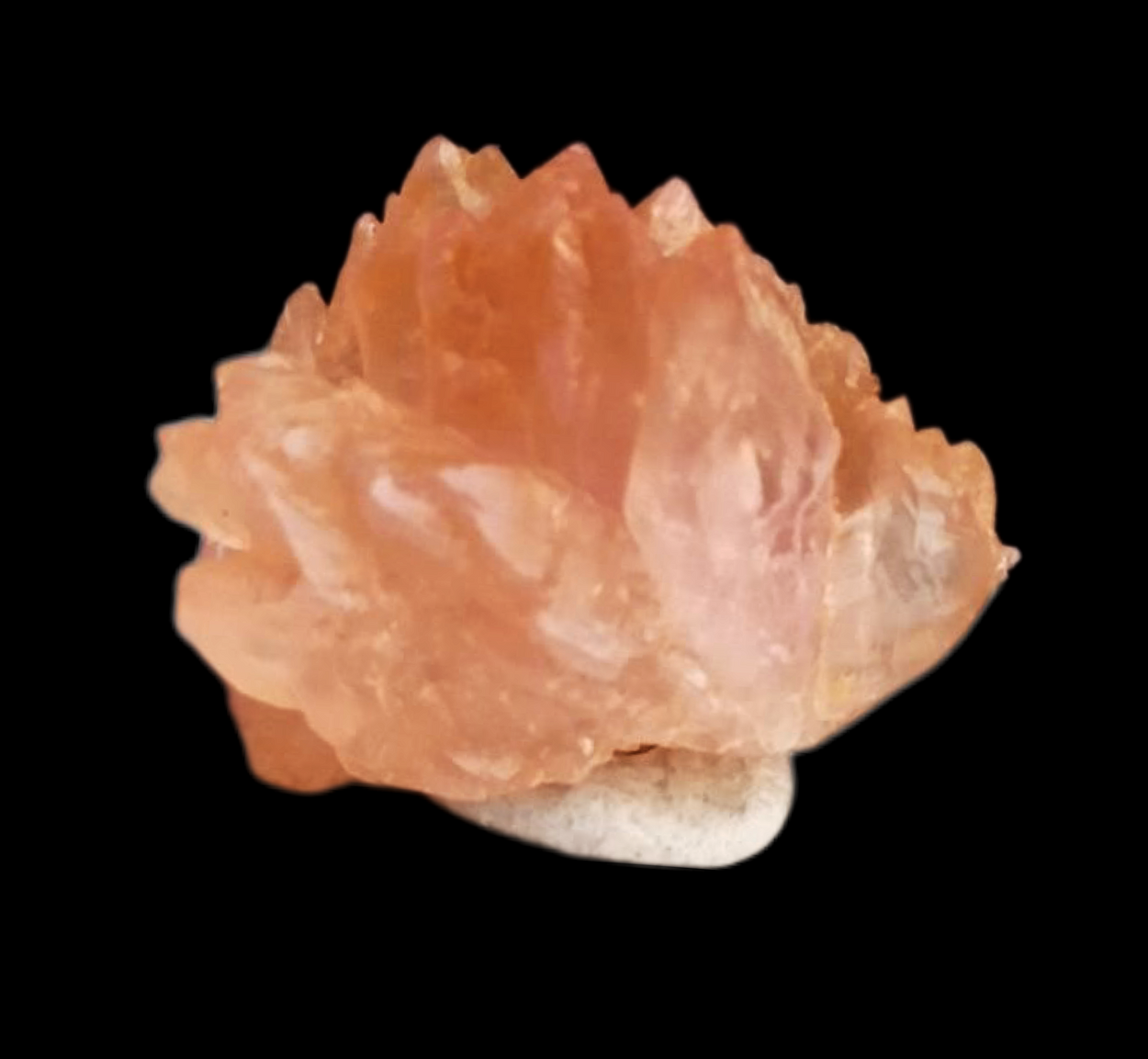 Rose Quartz With Childrenite