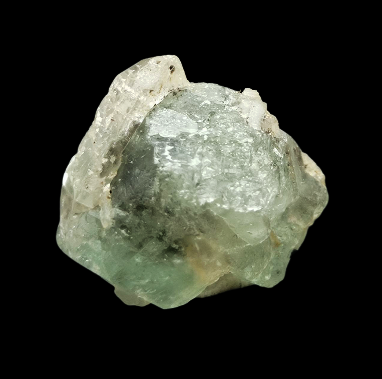 Topaz With Fluorite