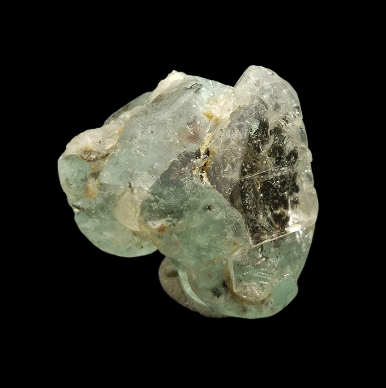 Topaz With Fluorite