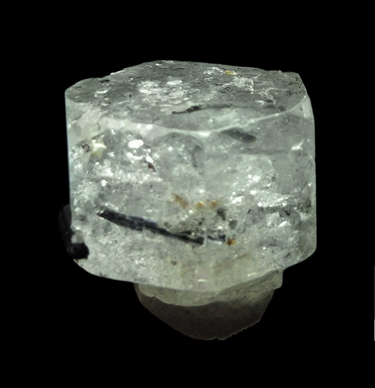 Goshenite With Schorl