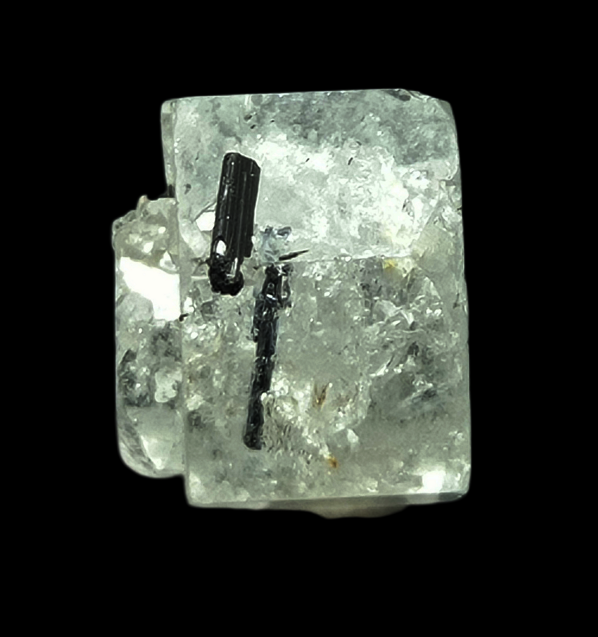 Goshenite With Schorl