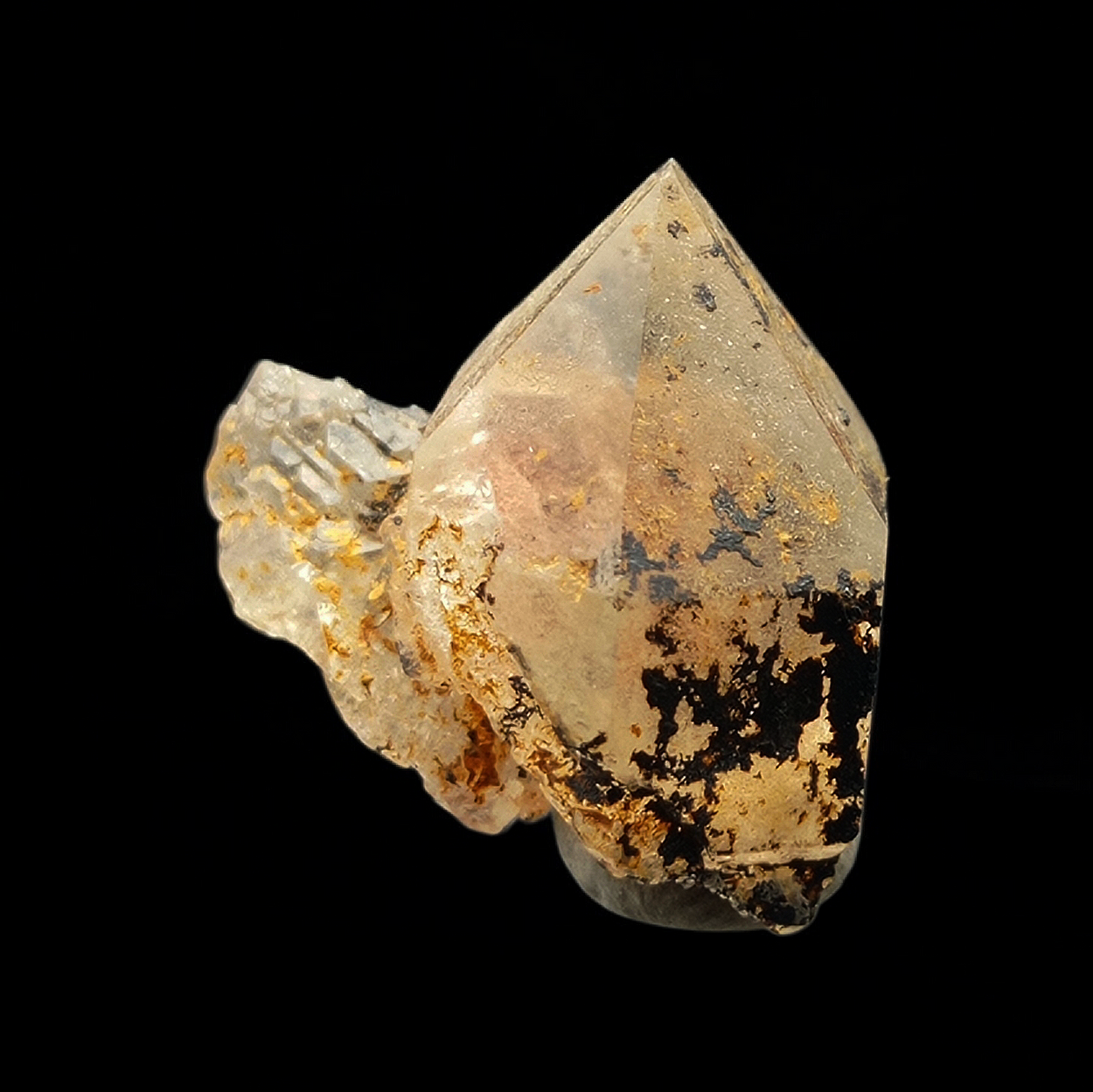 Bastnäsite-(Ce) with Quartz