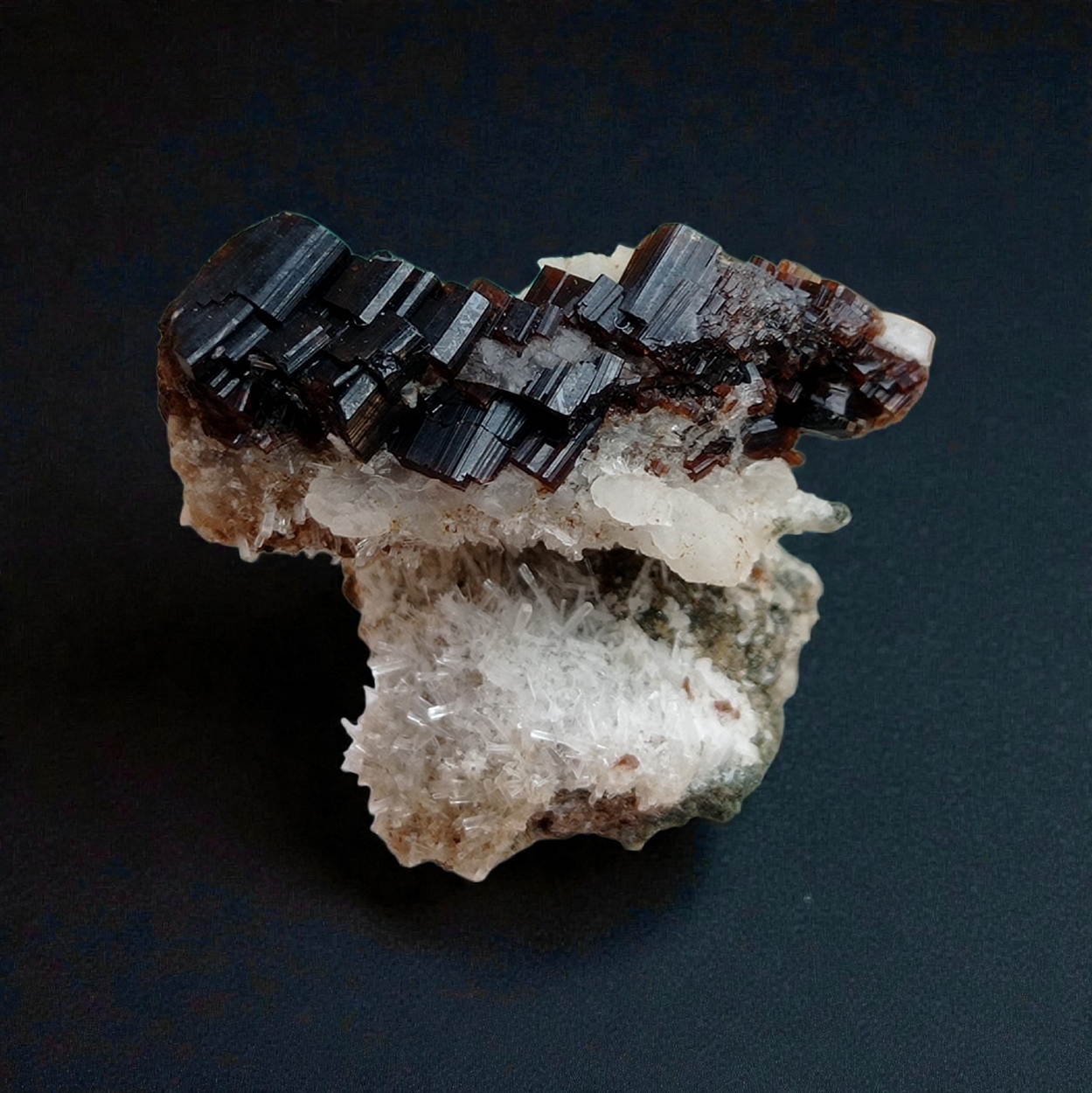 Vesuvianite With Cleavelandite